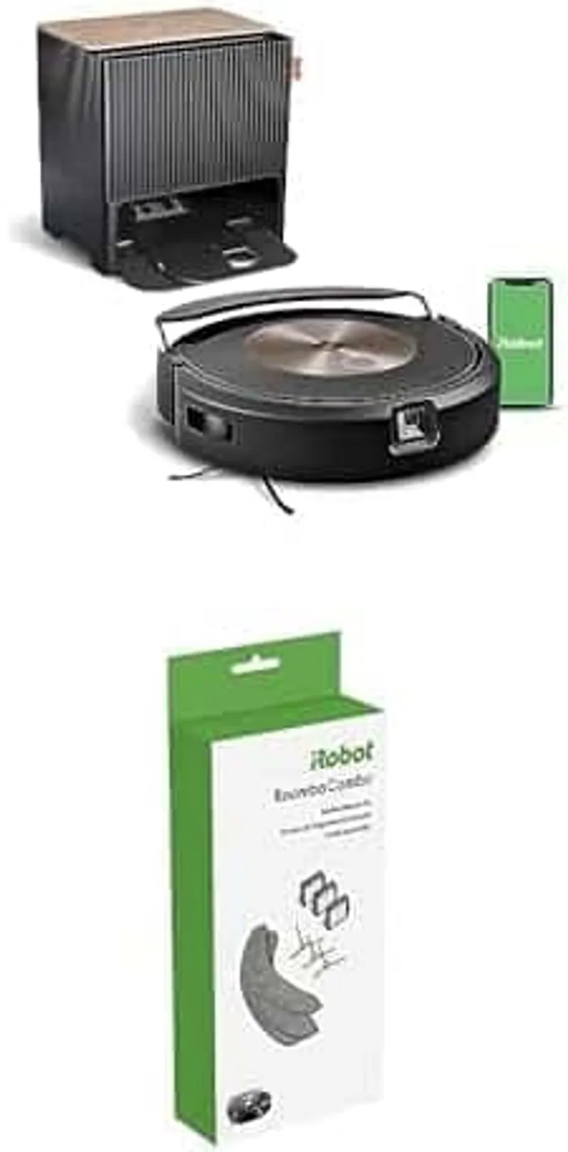 iRobot Roomba Combo J9+ w/Pads Replen Kit robot vacuum