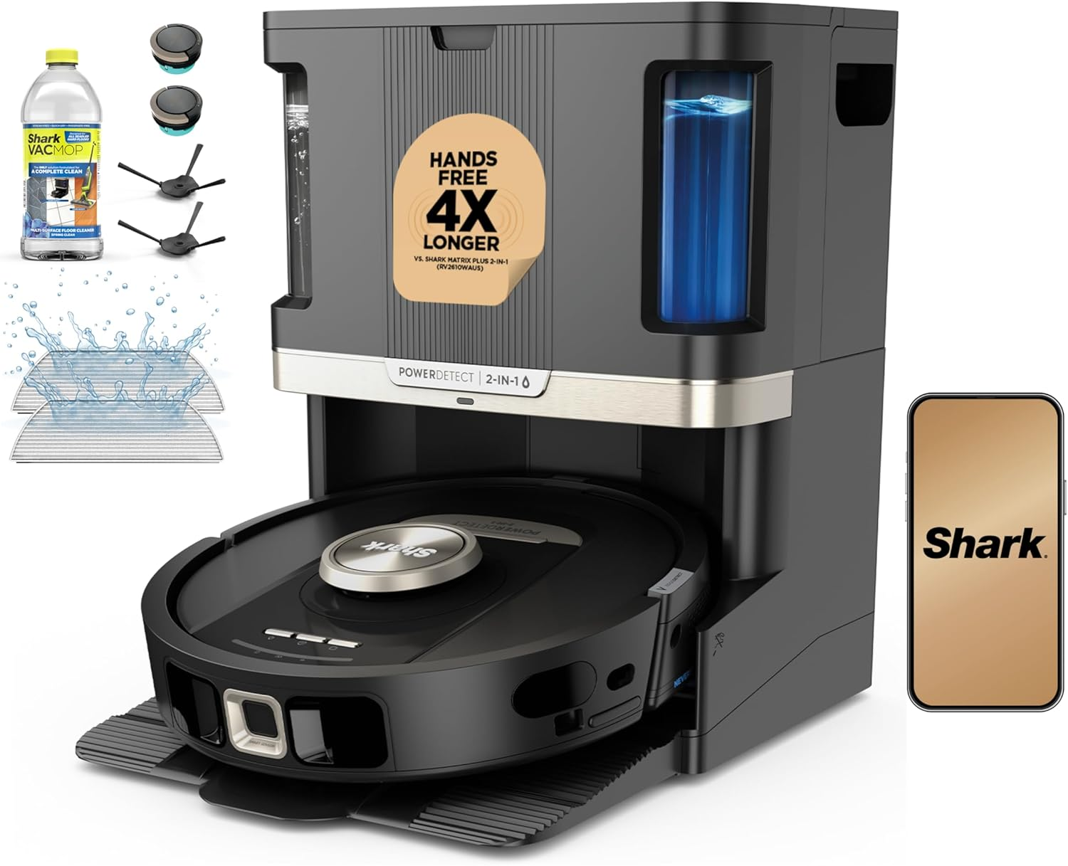 Shark PowerDetect NeverTouch Pro AV2800ZEBK